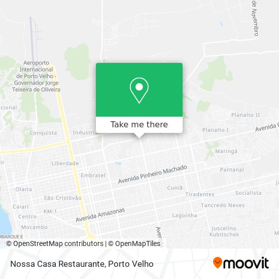 Nossa Casa Restaurante map