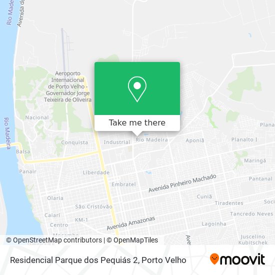 Residencial Parque dos Pequiás 2 map