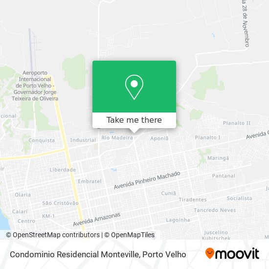 Mapa Condominio Residencial Monteville