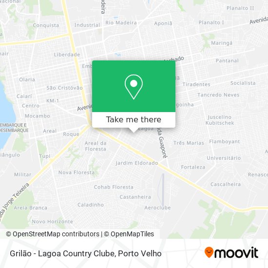 Grilão - Lagoa Country Clube map
