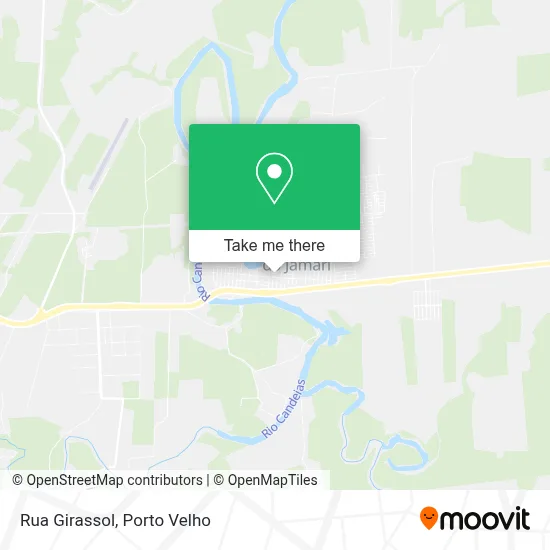 Rua Girassol map