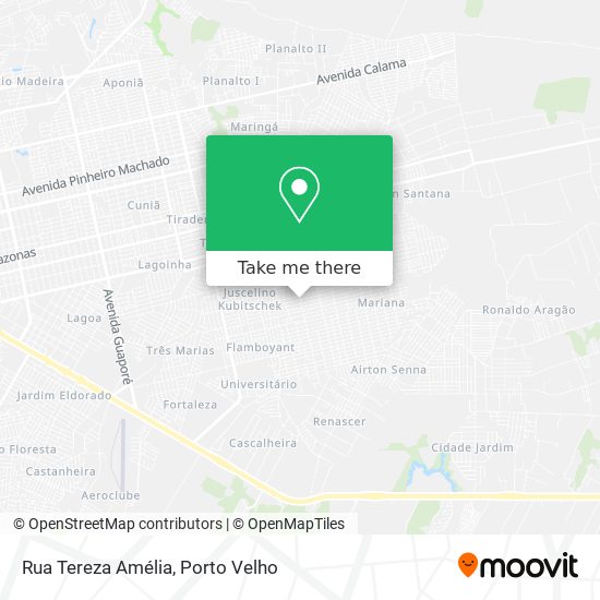 Rua Tereza Amélia map