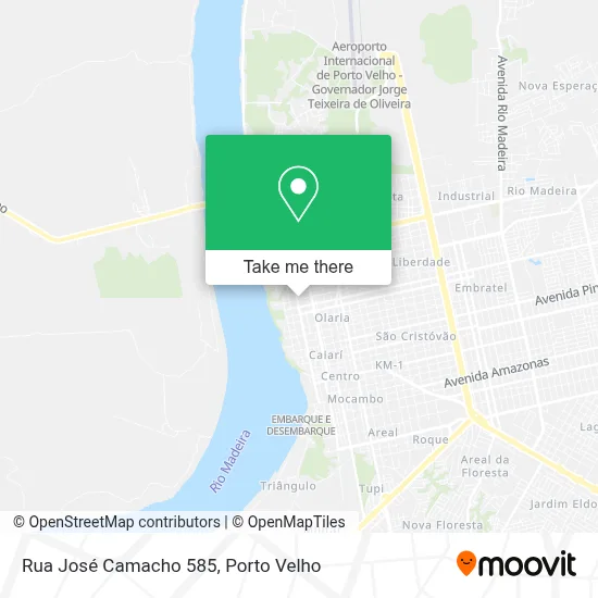 Rua José Camacho 585 map