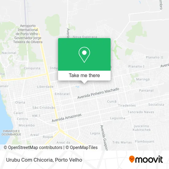 Urubu Com Chicoria map