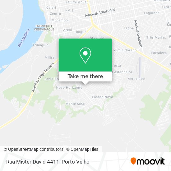 Mapa Rua Mister David 4411