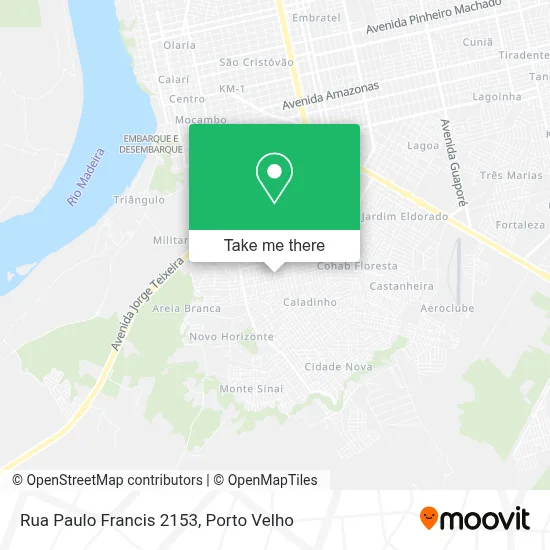 Rua Paulo Francis 2153 map