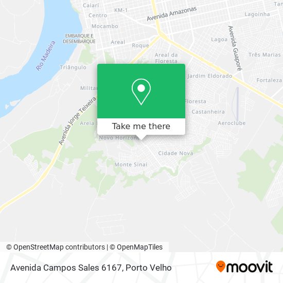 Avenida Campos Sales 6167 map