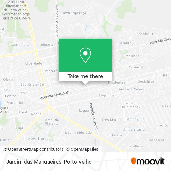 Jardim das Mangueiras map