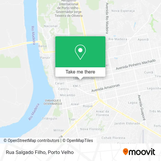 Rua Salgado Filho map