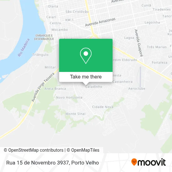 Rua 15 de Novembro 3937 map