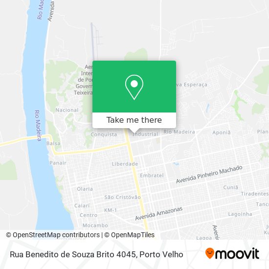 Rua Benedito de Souza Brito 4045 map