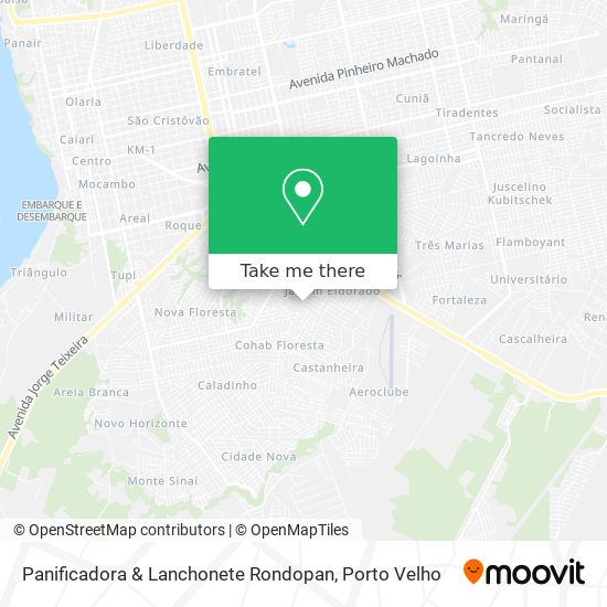 Panificadora & Lanchonete Rondopan map