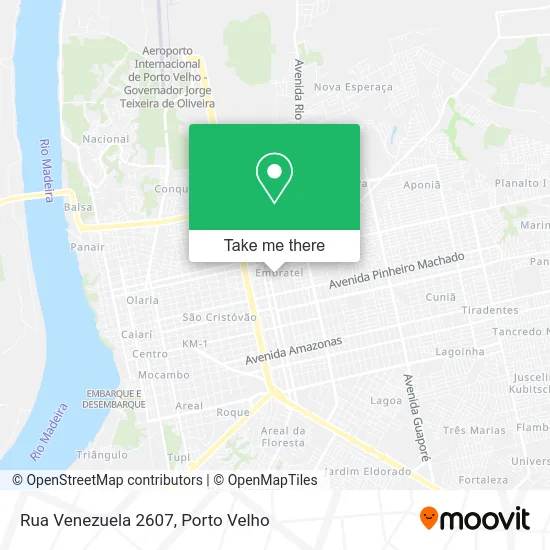 Rua Venezuela 2607 map