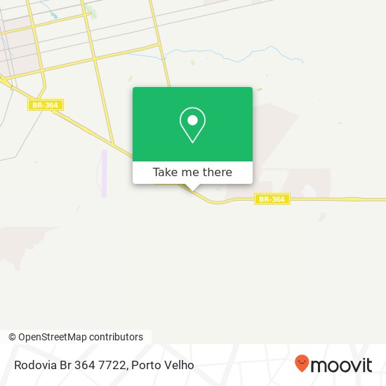 Rodovia Br 364 7722 map