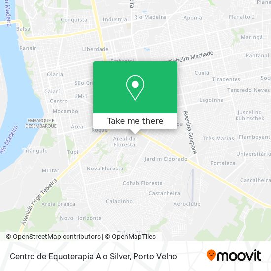 Centro de Equoterapia Aio Silver map