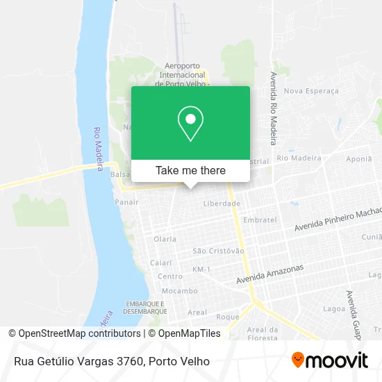 Rua Getúlio Vargas 3760 map