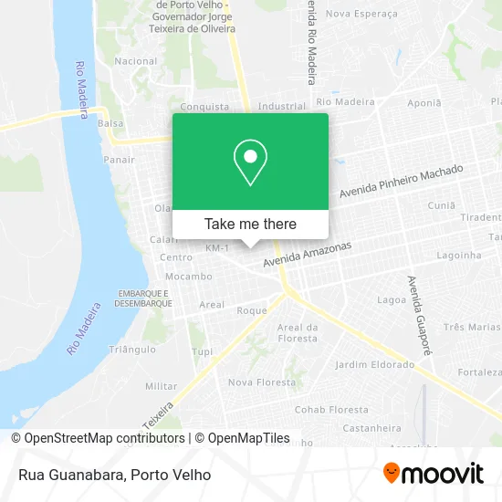 Rua Guanabara map