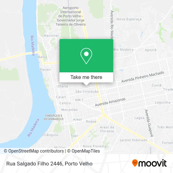 Rua Salgado Filho 2446 map