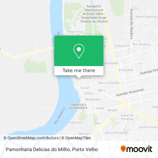 Pamonharia Delicias do Milho map