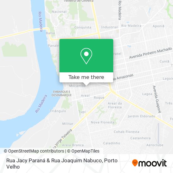 Rua Jacy Paraná & Rua Joaquim Nabuco map