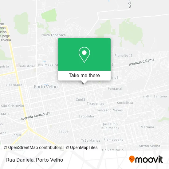 Rua Daniela map