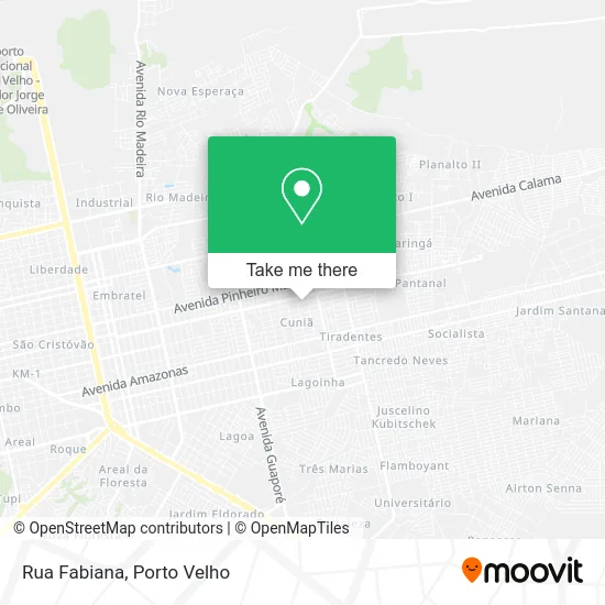 Rua Fabiana map