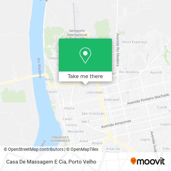 Casa De Massagem E Cia map