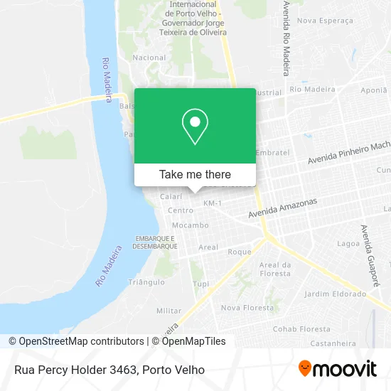 Rua Percy Holder 3463 map