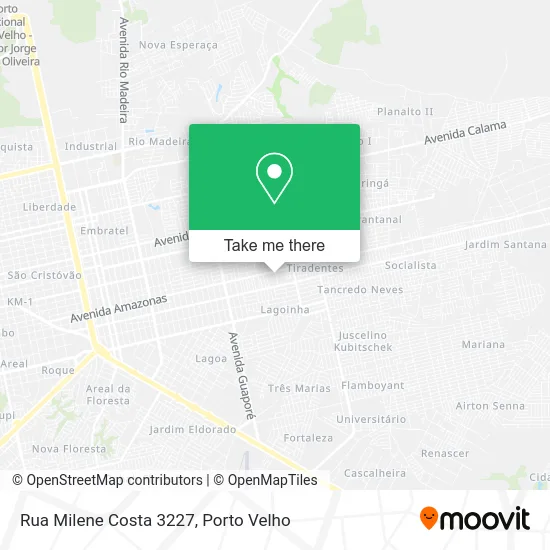 Rua Milene Costa 3227 map
