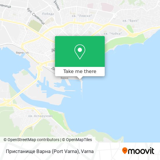 Пристанище Варна (Port Varna) map