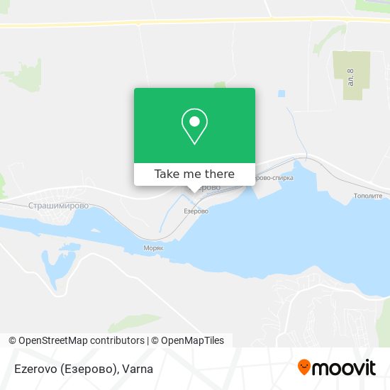 Ezerovo (Езерово) map