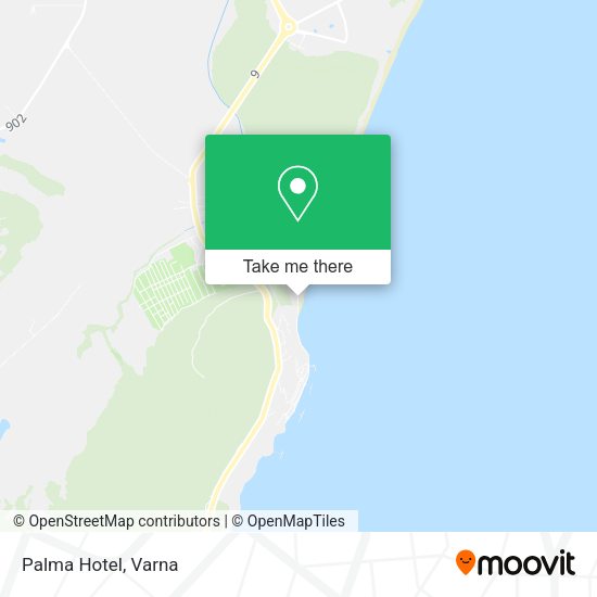 Palma Hotel map