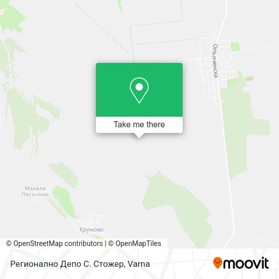 Регионално Депо С. Стожер map