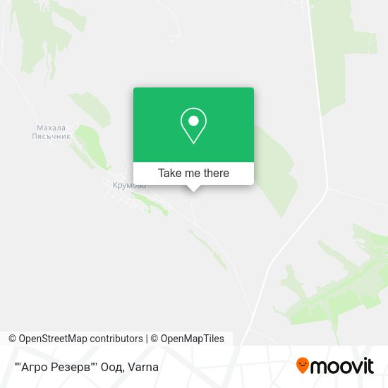 "Агро Резерв" Оод map