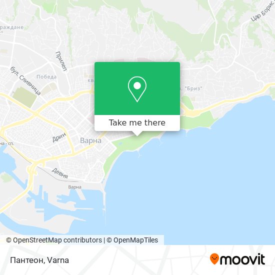 Пантеон map