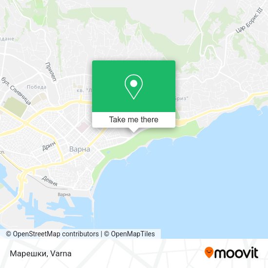 Карта Марешки