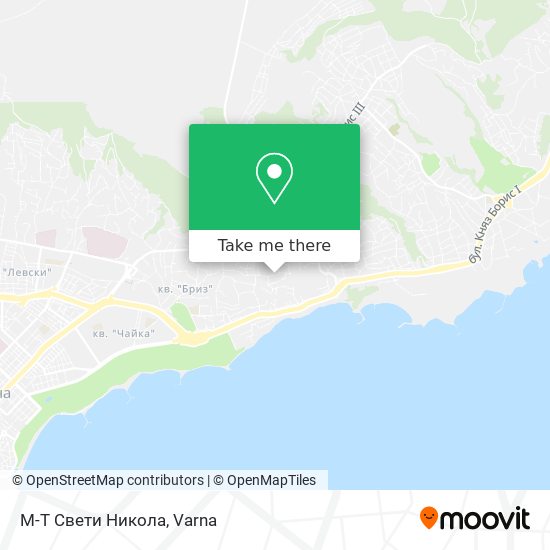 М-Т Свети Никола map