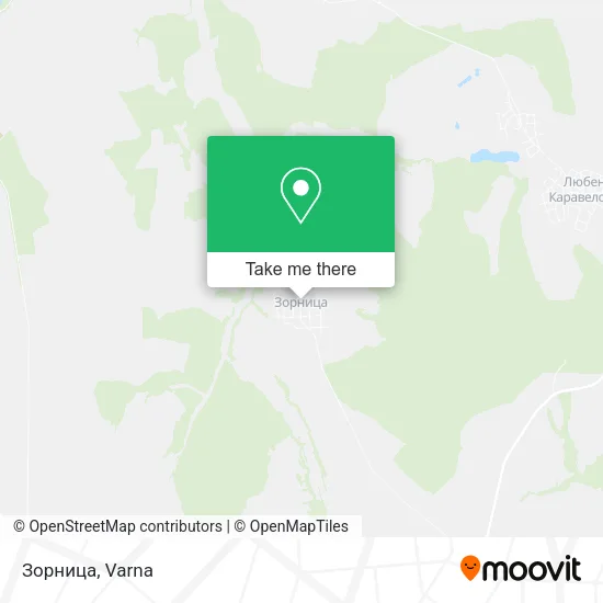 Карта Зорница