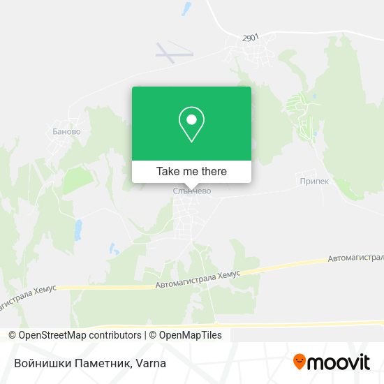 Войнишки Паметник map