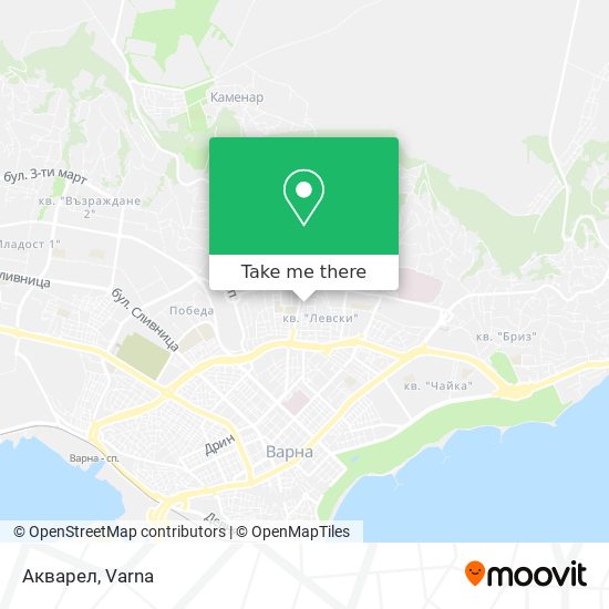 Карта Акварел