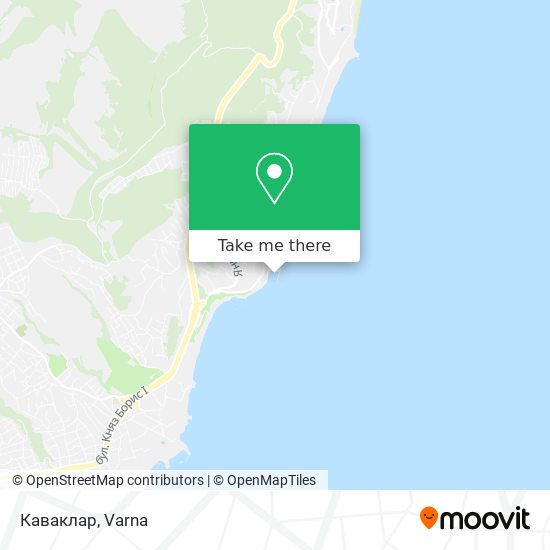 Каваклар map