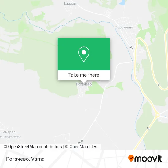 Карта Рогачево