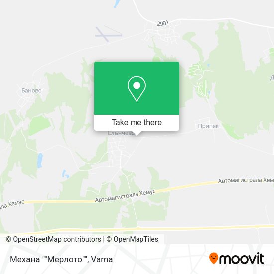 Механа "Мерлото" map