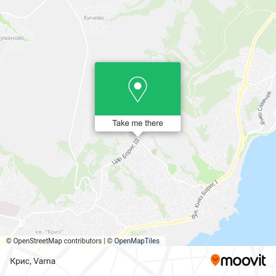 Крис map