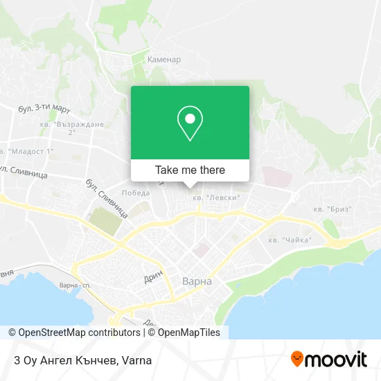 Карта 3 Оу Ангел Кънчев