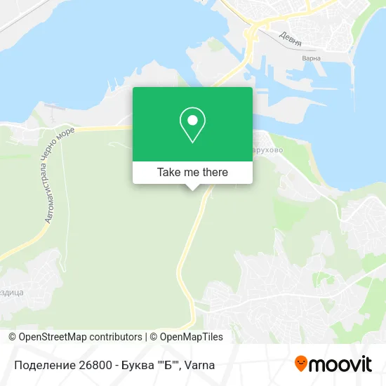 Карта Поделение 26800 - Буква ""Б""