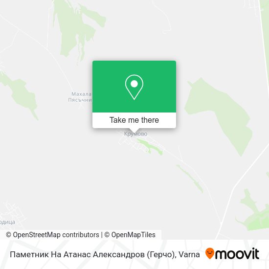 Паметник На Атанас Александров (Герчо) map