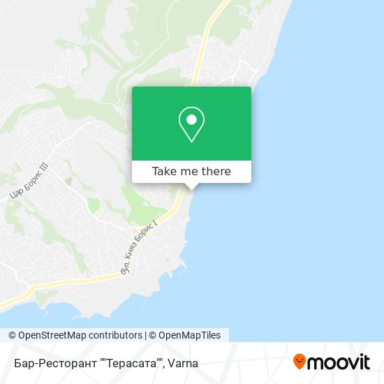 Бар-Ресторант ""Терасата"" map