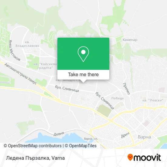 Карта Ледена Пързалка