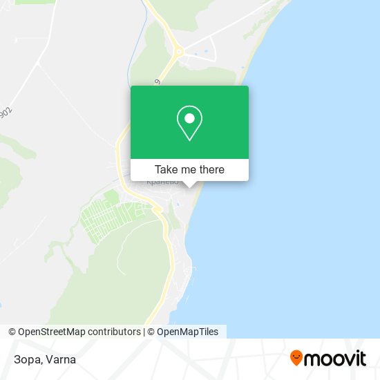 Зора map